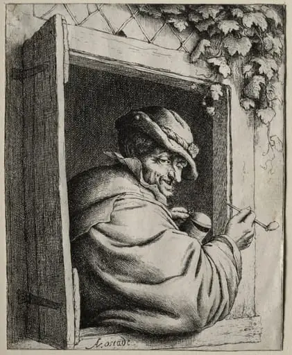 The Smoker at the Window