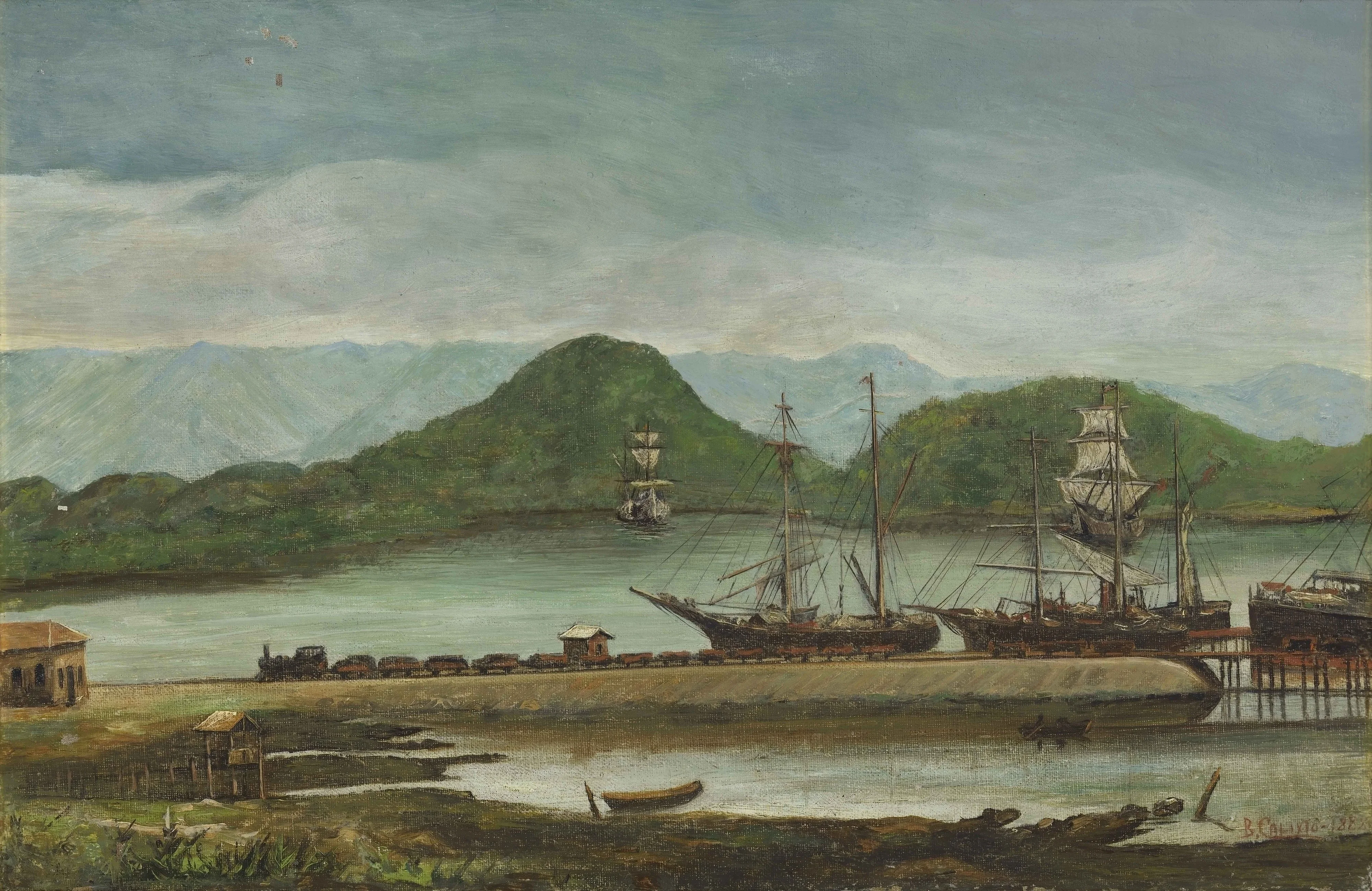 Q132227603, by Benedito Calixto, oil, 1894