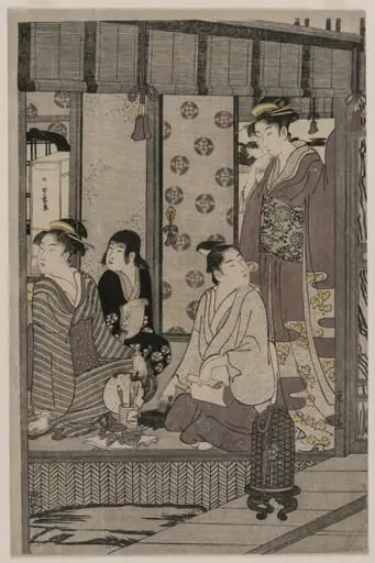 Morning Glory (from the series The Tale of Genji in Elegant Modern Dress)