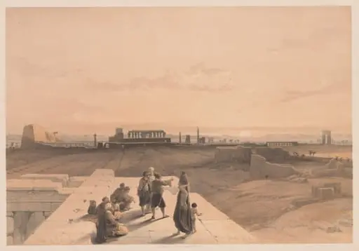 Egypt and Nubia:  Volume I - No. 38, Ruins of Karnak