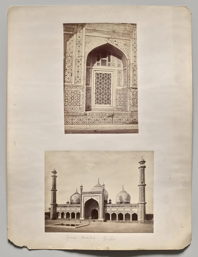 Untitled (Jama Masjid, Delhi), by Unknown, 1874