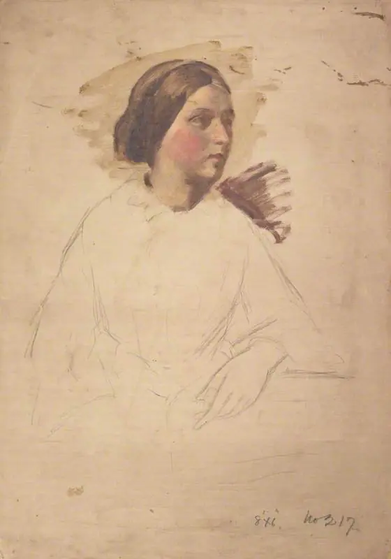 Portrait Study of a Lady