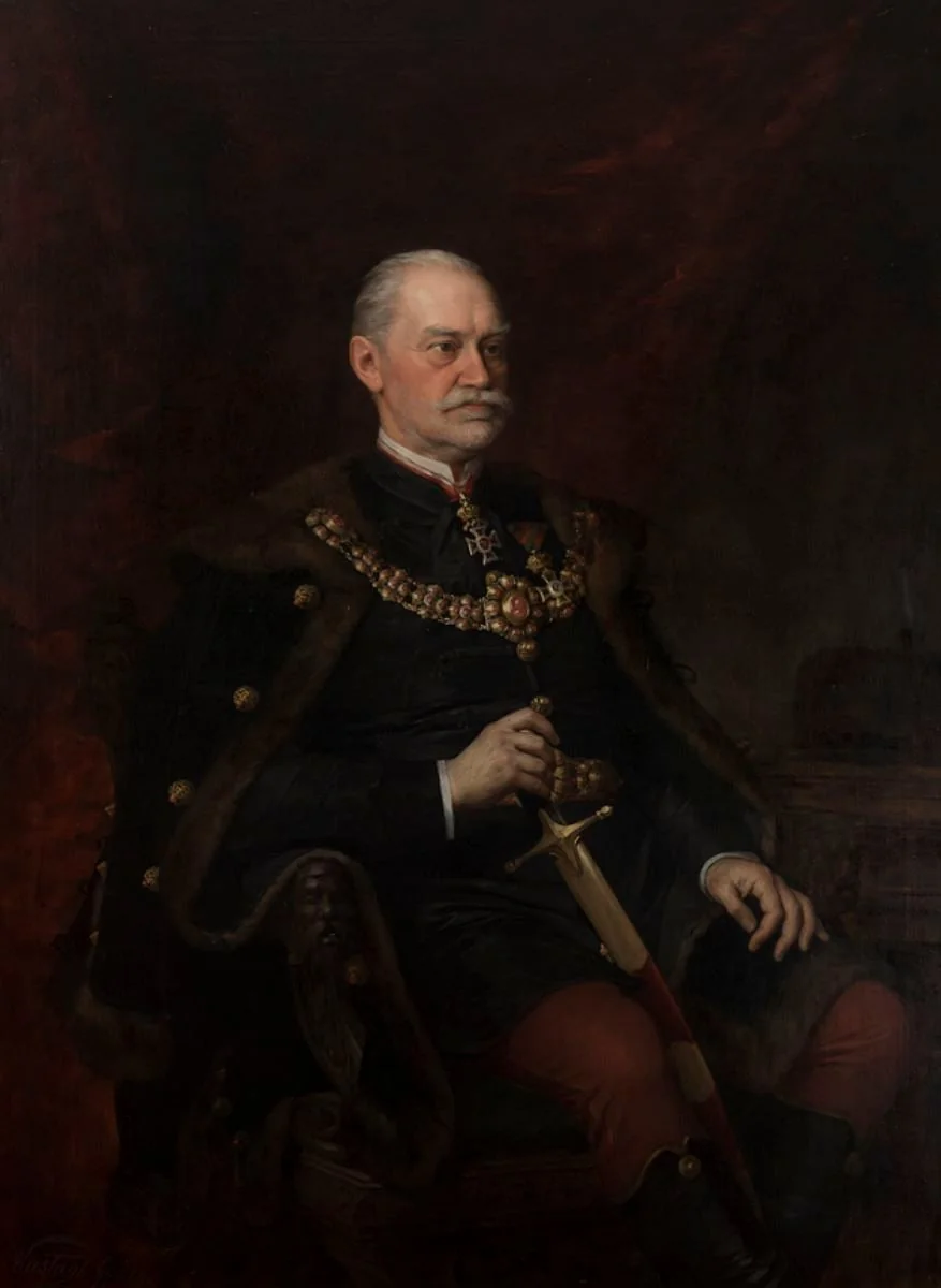 Portretul lui Ormós Zsigmond, by Gyorgy Vastagh, 1884