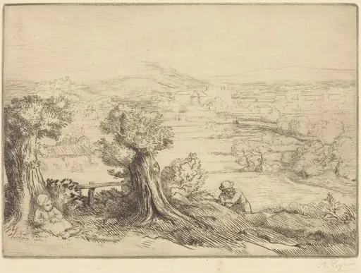 Remembrance of a Valley in Bourgogne (Souvenir d'une vallee en Bourgogne)