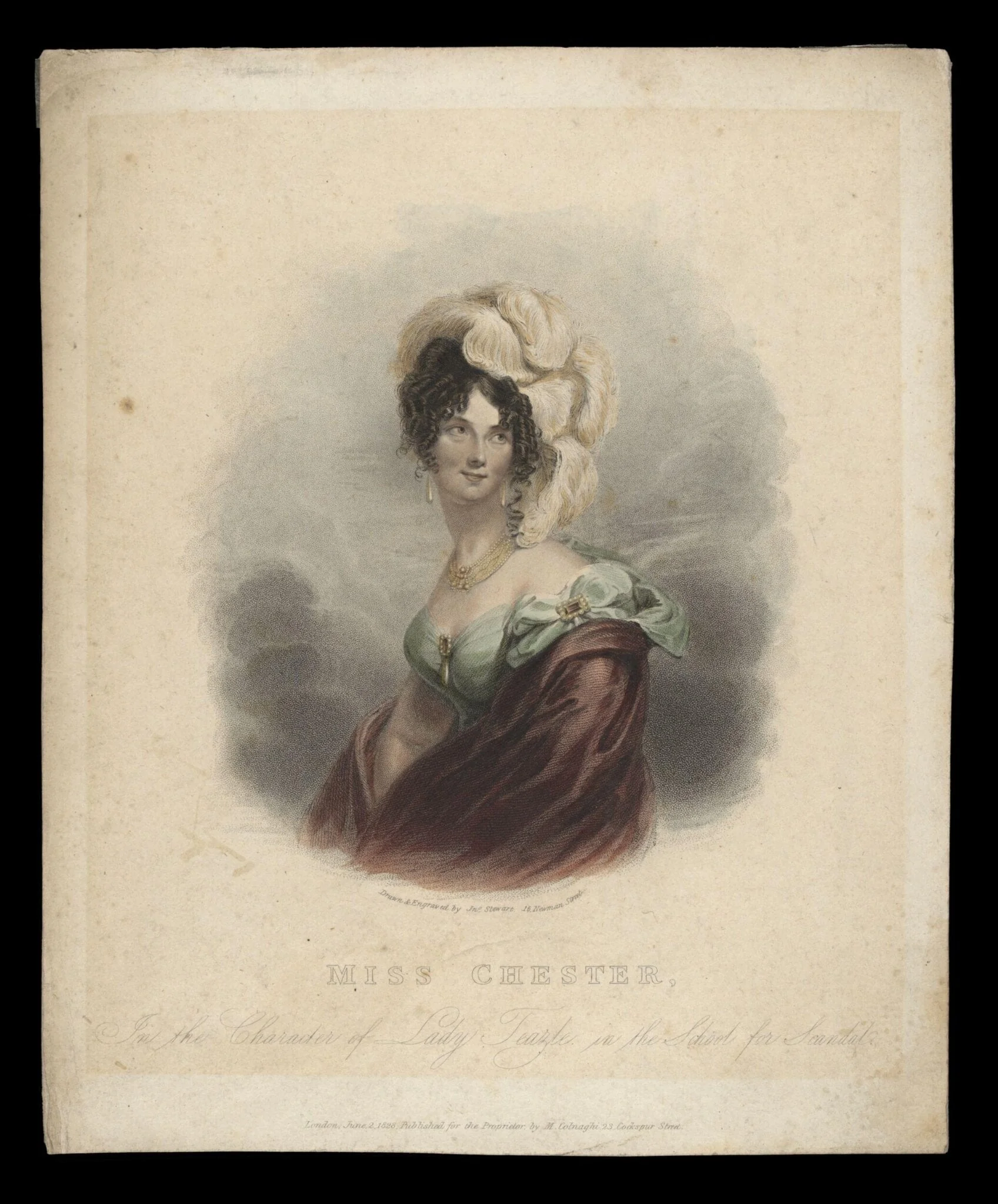H Beard Print Collection, by J. Stewart, 2