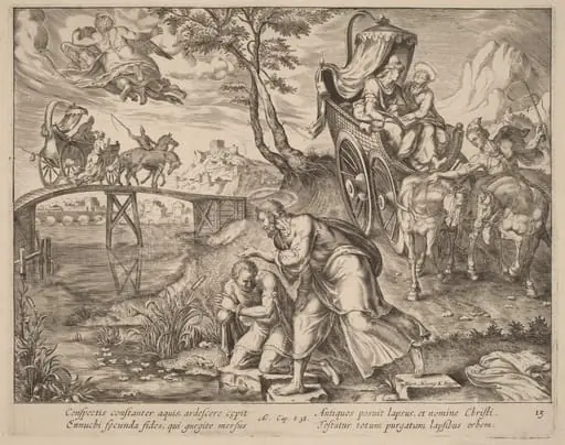 The Baptism of the Eunuch by Saint Philip