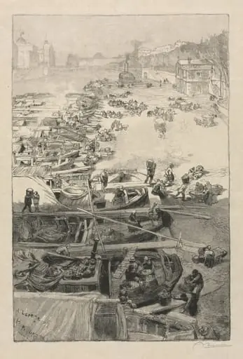 Potatoes Arriving at the Hôtel de Ville