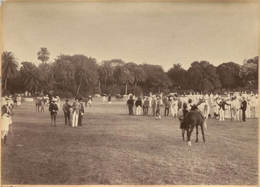 Judging at the Horseshow at Jhansi