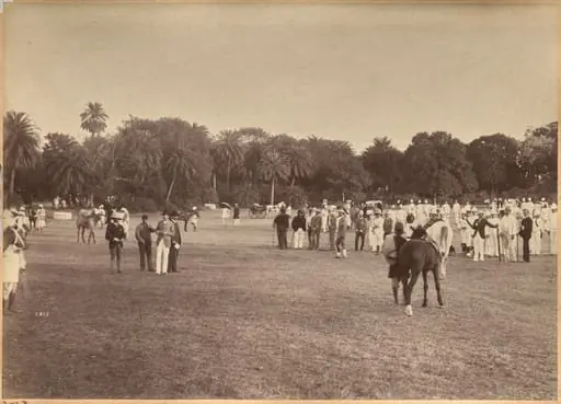 Judging at the Horseshow at Jhansi