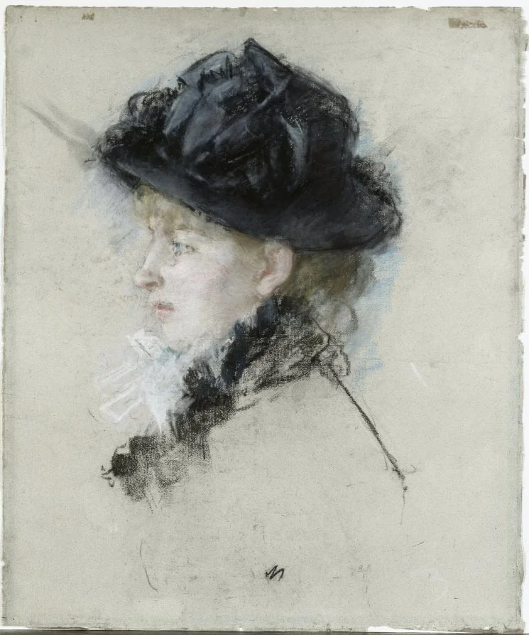 Mademoiselle Louise Riesener in a Hat