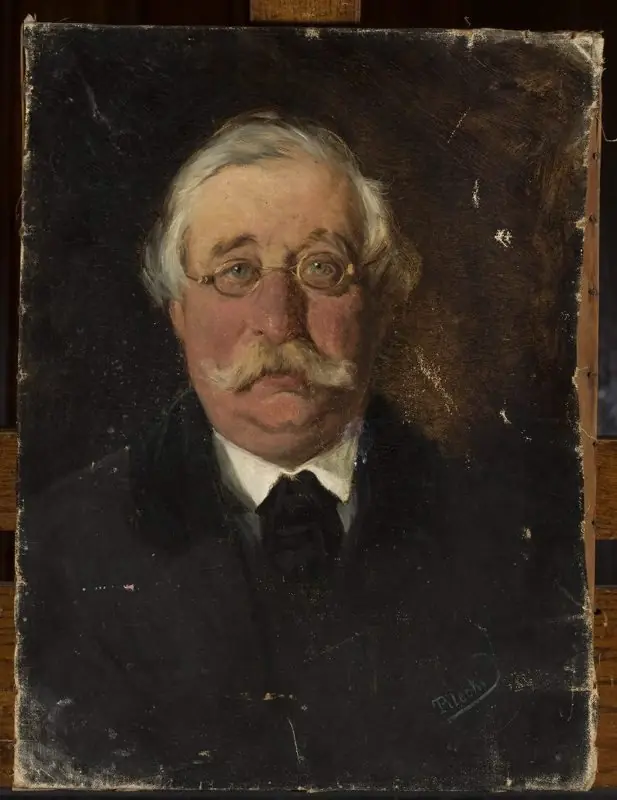 Portrait of an old man