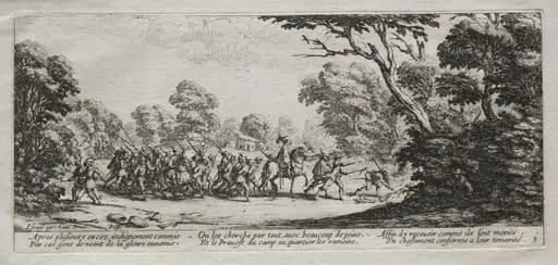 The Miseries of War:  Arrest of Malefactors