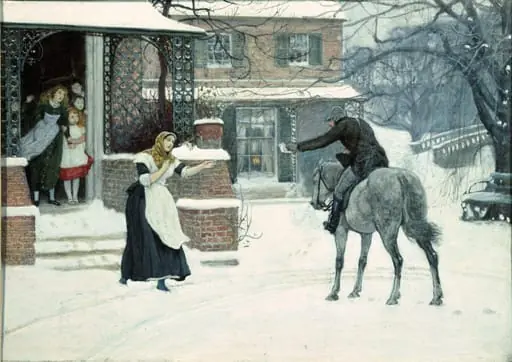 Greeting the Postman