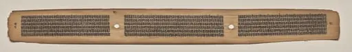 Text, Folio 31 (verso), from a Manuscript of the Perfection of Wisdom in Eight Thousand Lines (Ashtasahasrika Prajnaparamita-sutra)