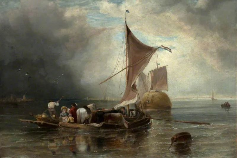 A Ferry Boat on the Maas