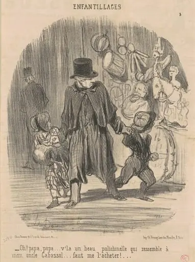 Oh! Papa, papa ...v'la un beau ...