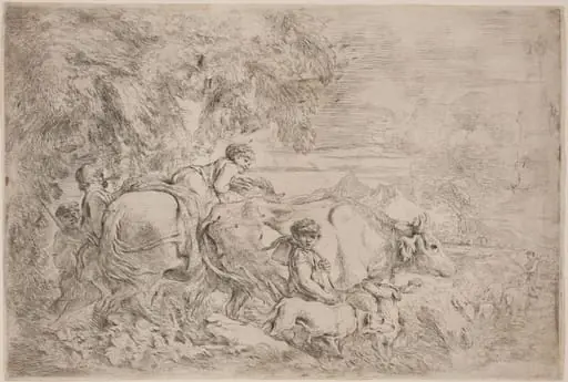 Shepherds Following Their Flock