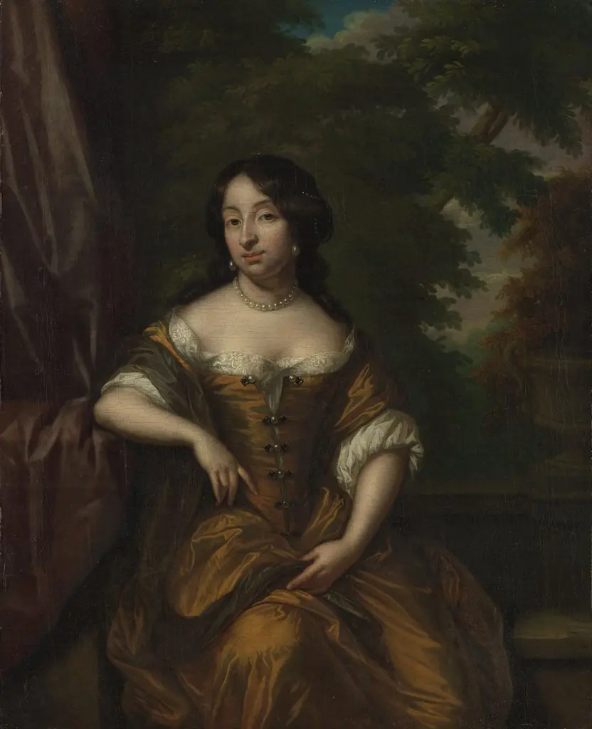 Portrait of Anna Maria Hoeufft (1646-1715), wife of Jan Boudaen Courten