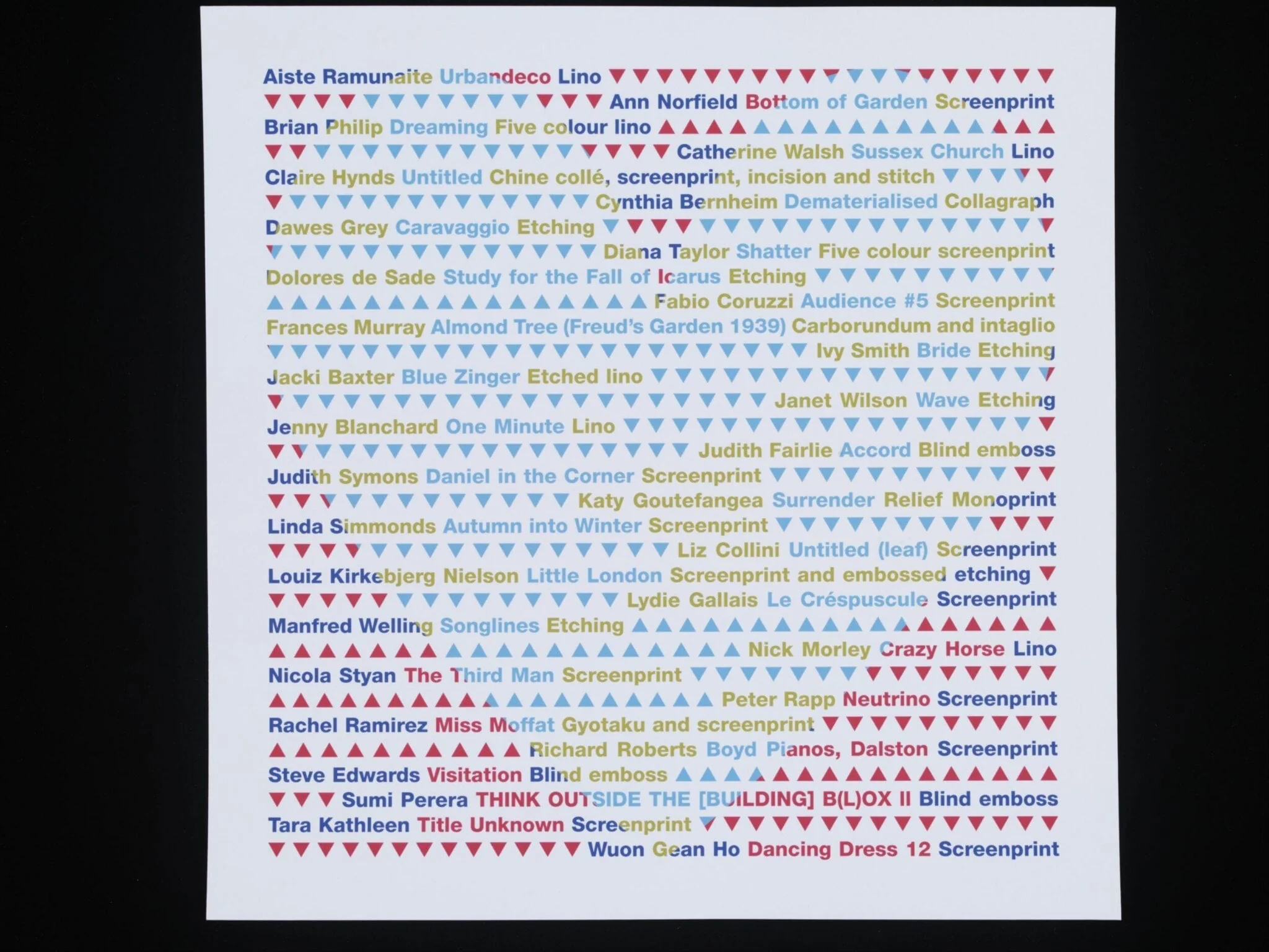 Untitled, by East London Printmakers, 2011