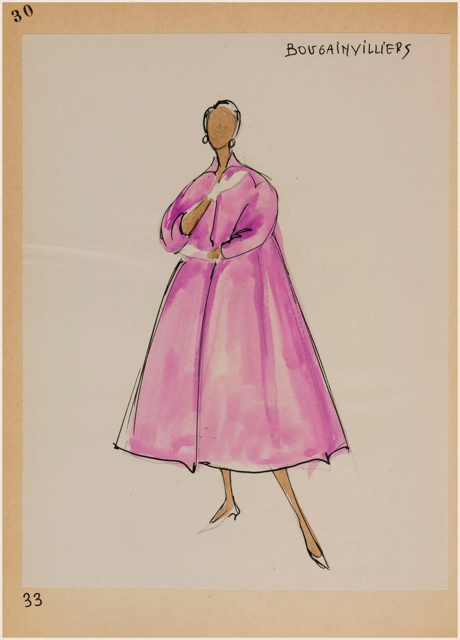 Bougainvilliers, by Marie-Louise Carven, 1956