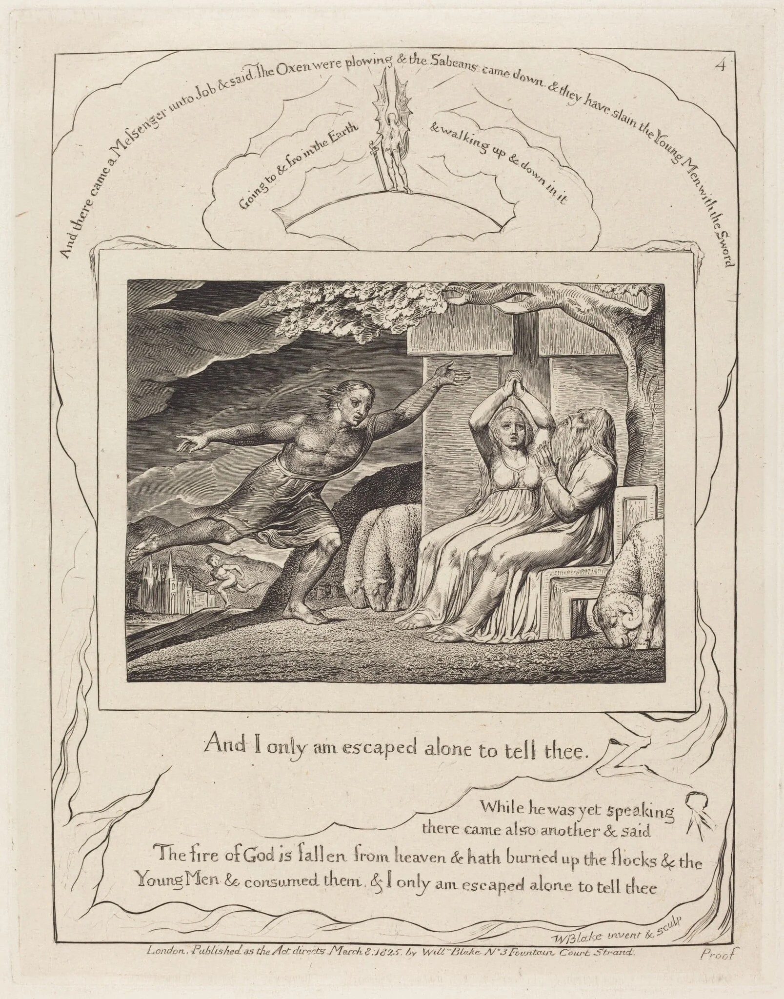 The Messengers Tell Job of His Misfortunes