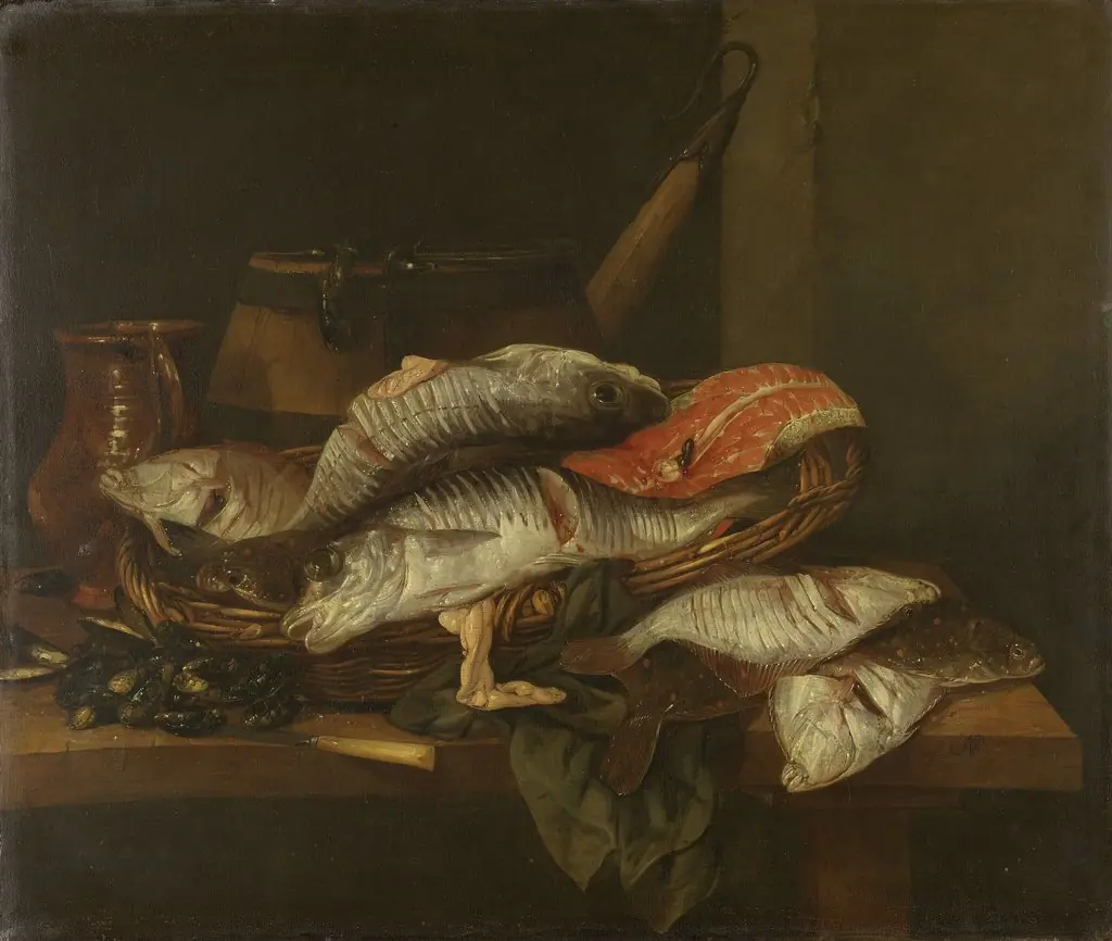 Still life with fish