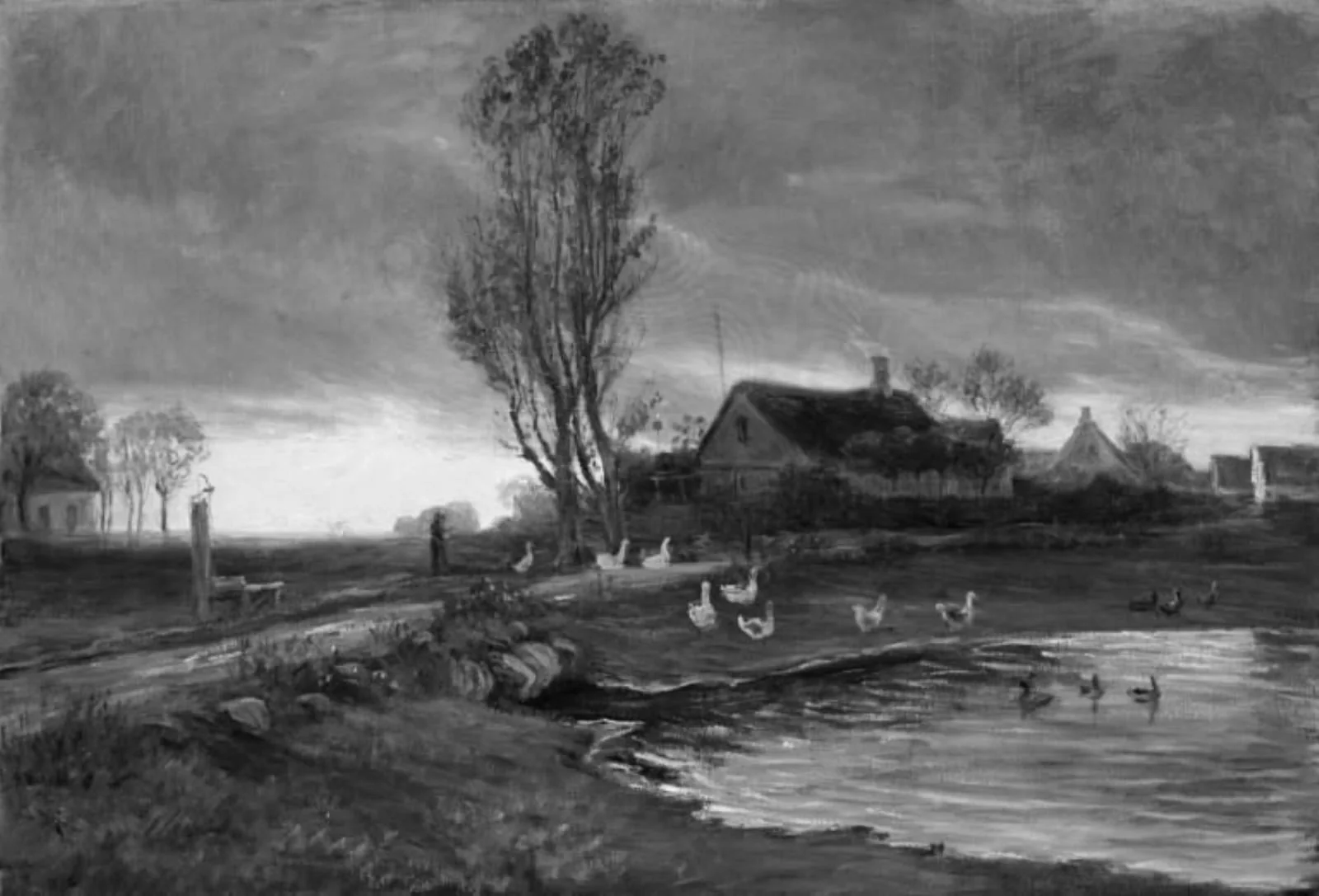 Et gadekær. Maglebylille, by Unknown, 1903