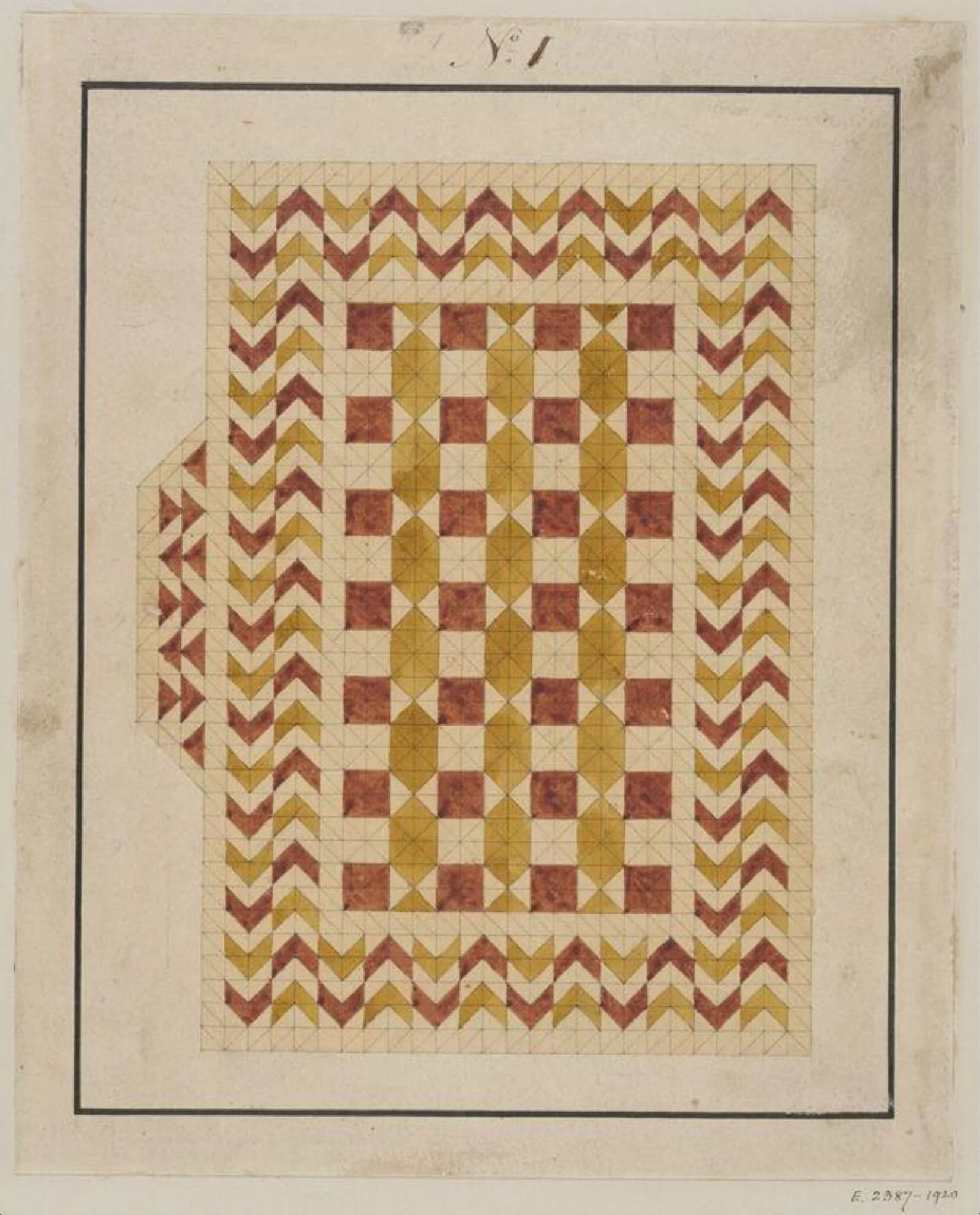 Untitled, by James White, watercolor, 1825