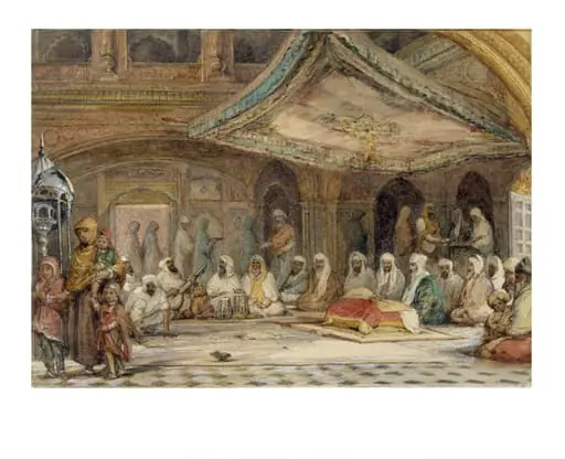 Interior of the Golden Temple, Amritsar
