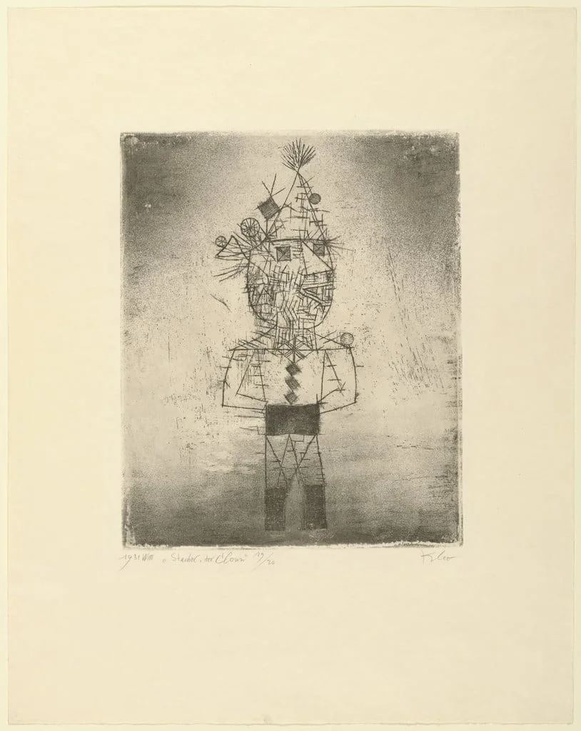 Untitled, by Paul Klee, ink, 1931