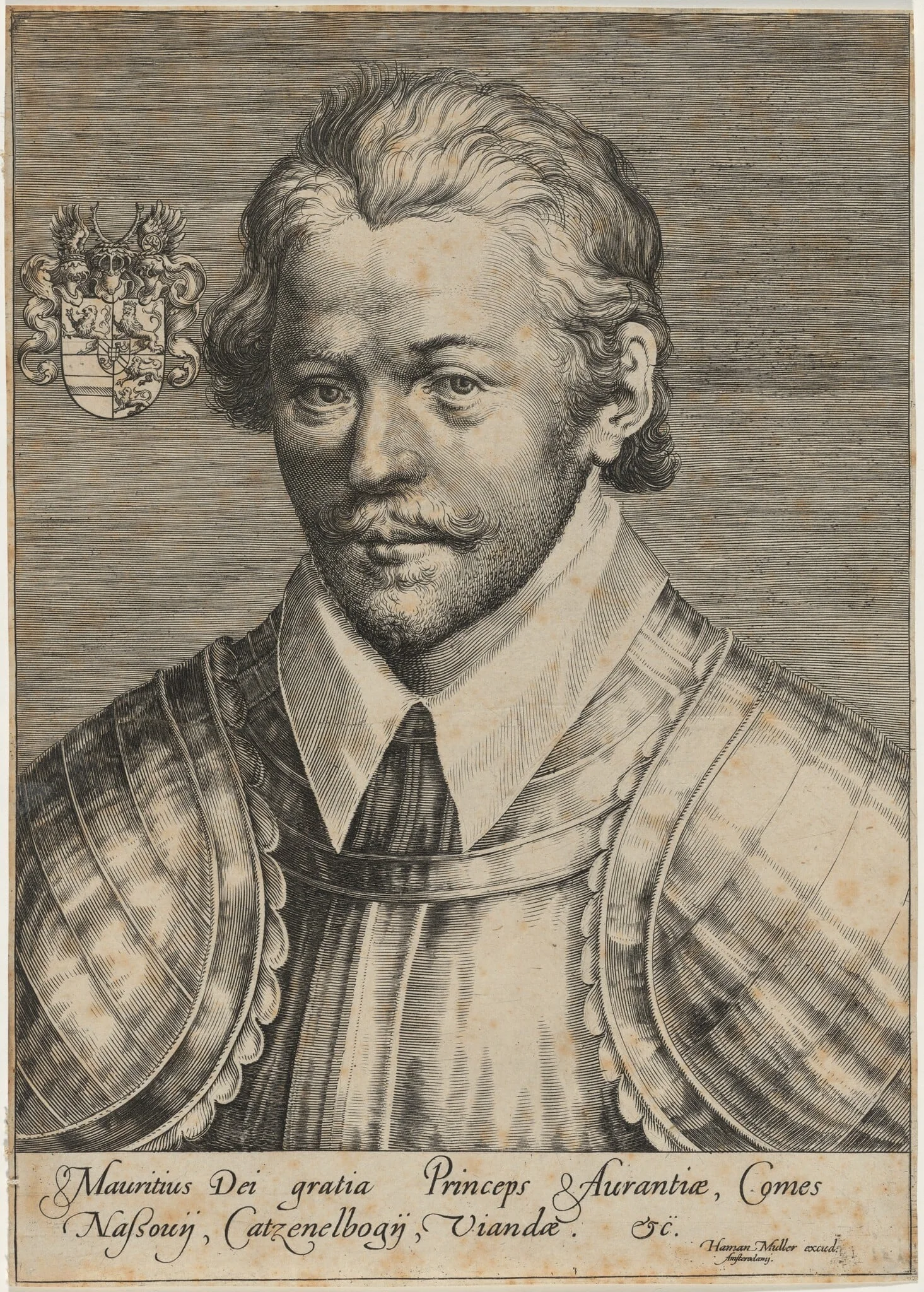 Maurice, Prince of Orange, by Unknown 19th Century, ink, 1850