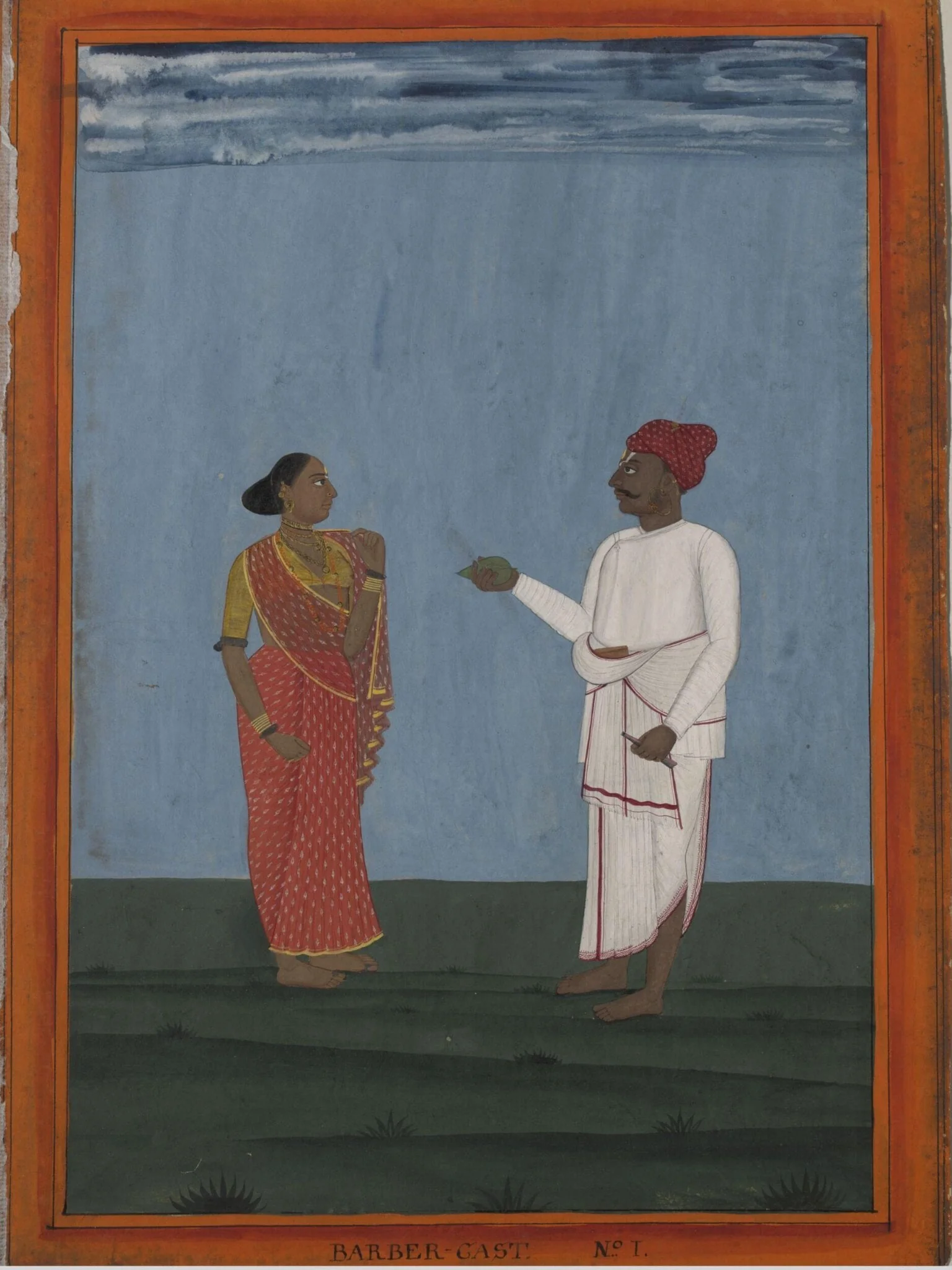 A barber and his wife