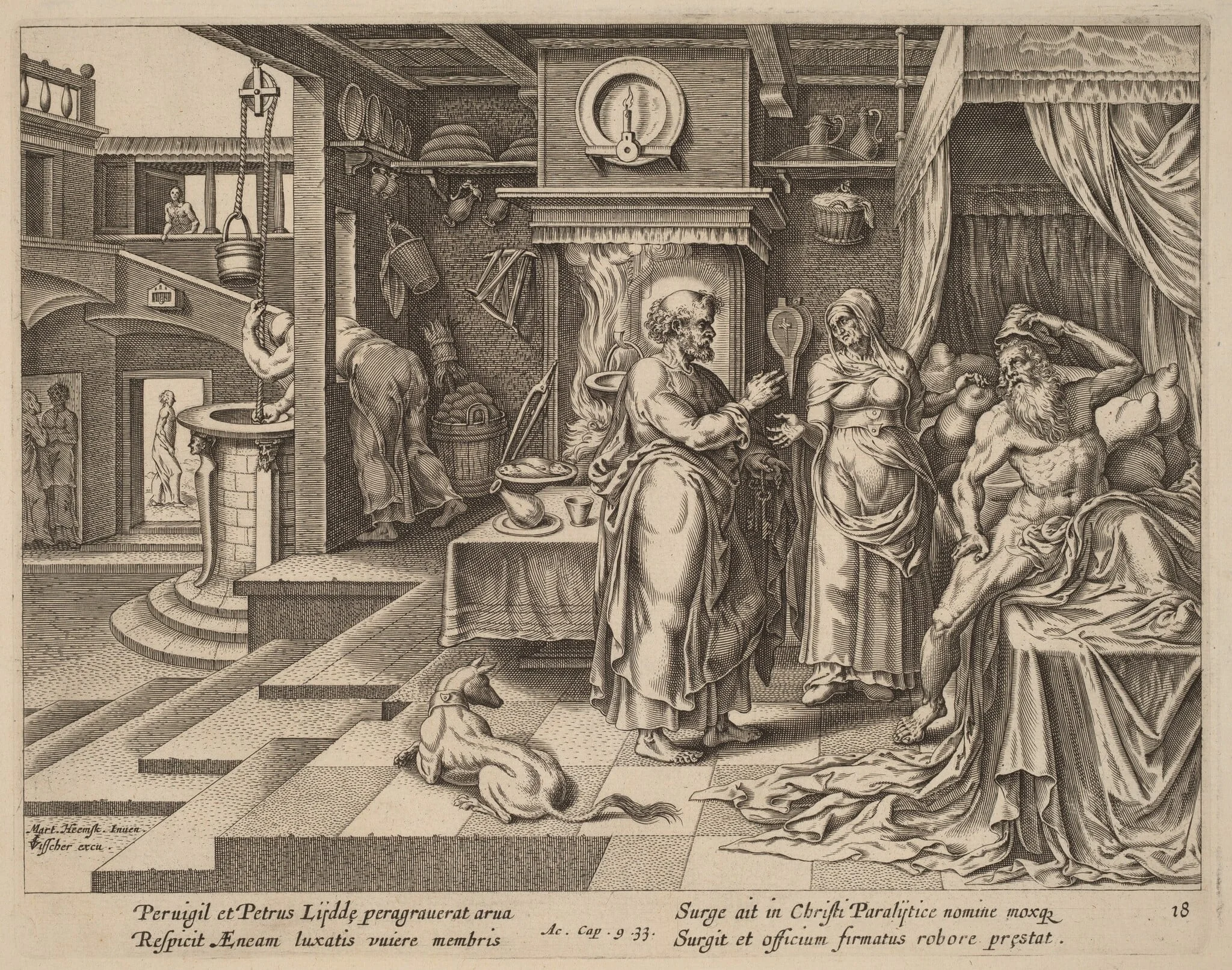 The Healing of Eneas by Saint Peter