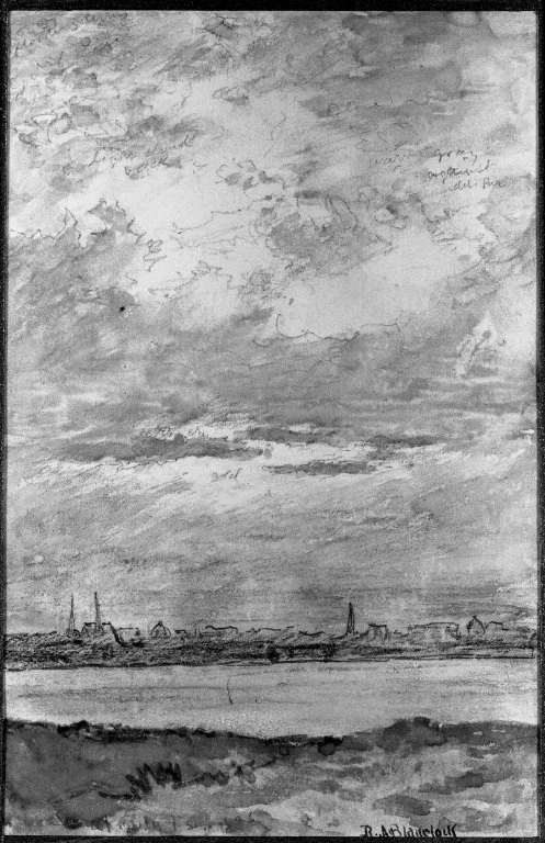 Sunset, by Ralph Albert Blakelock, unspecified, 1888
