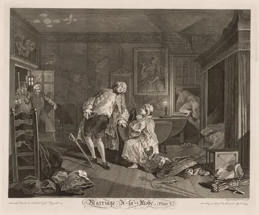 Marriage à la Mode:  The Death of the Earl