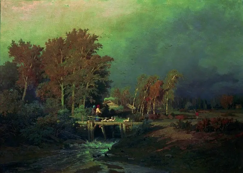 Before the rain
