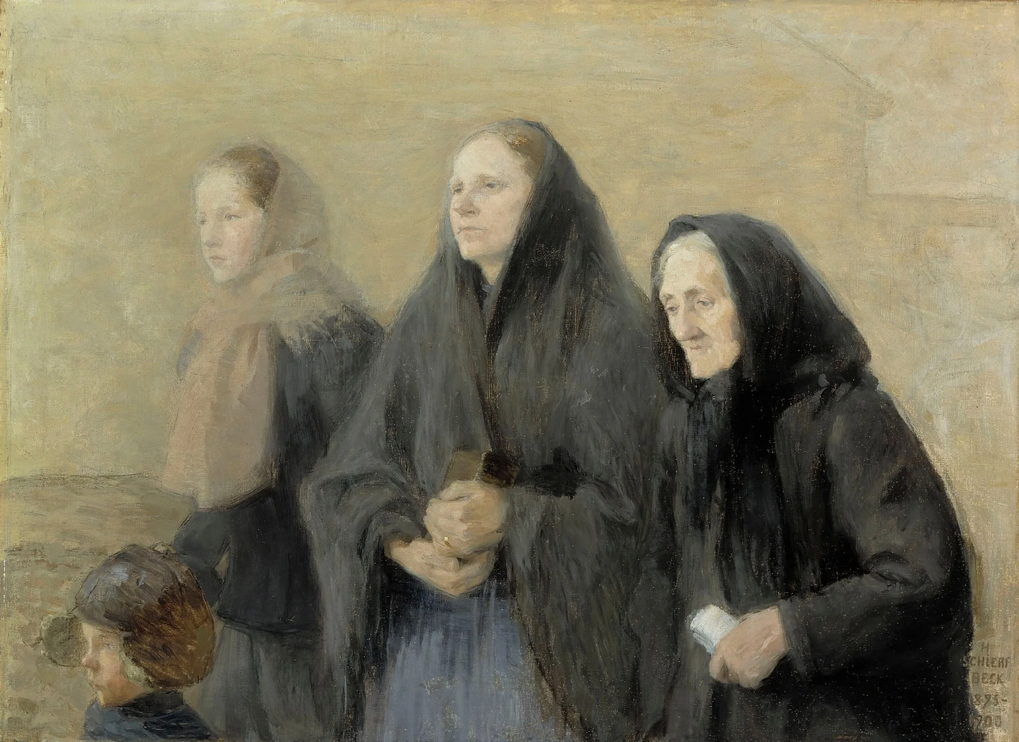 Churchgoers (Easter Morning)