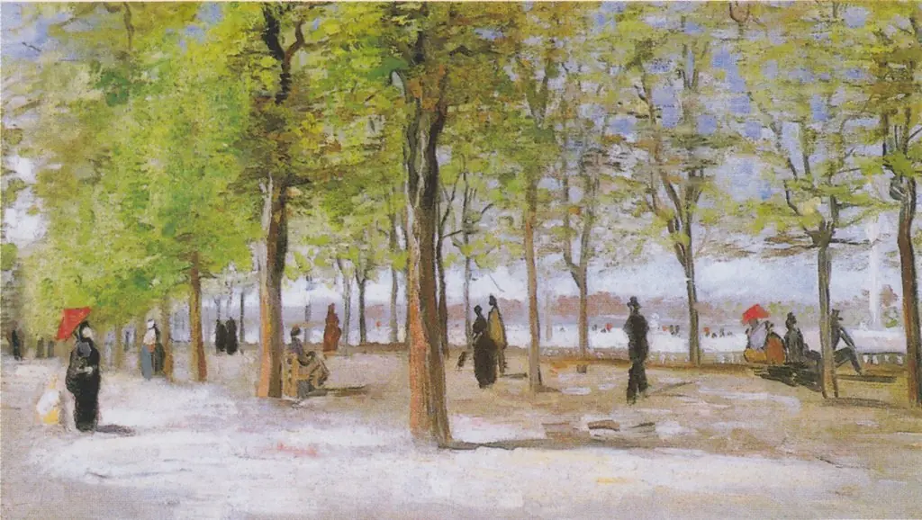 Terrace in the Luxembourg Gardens