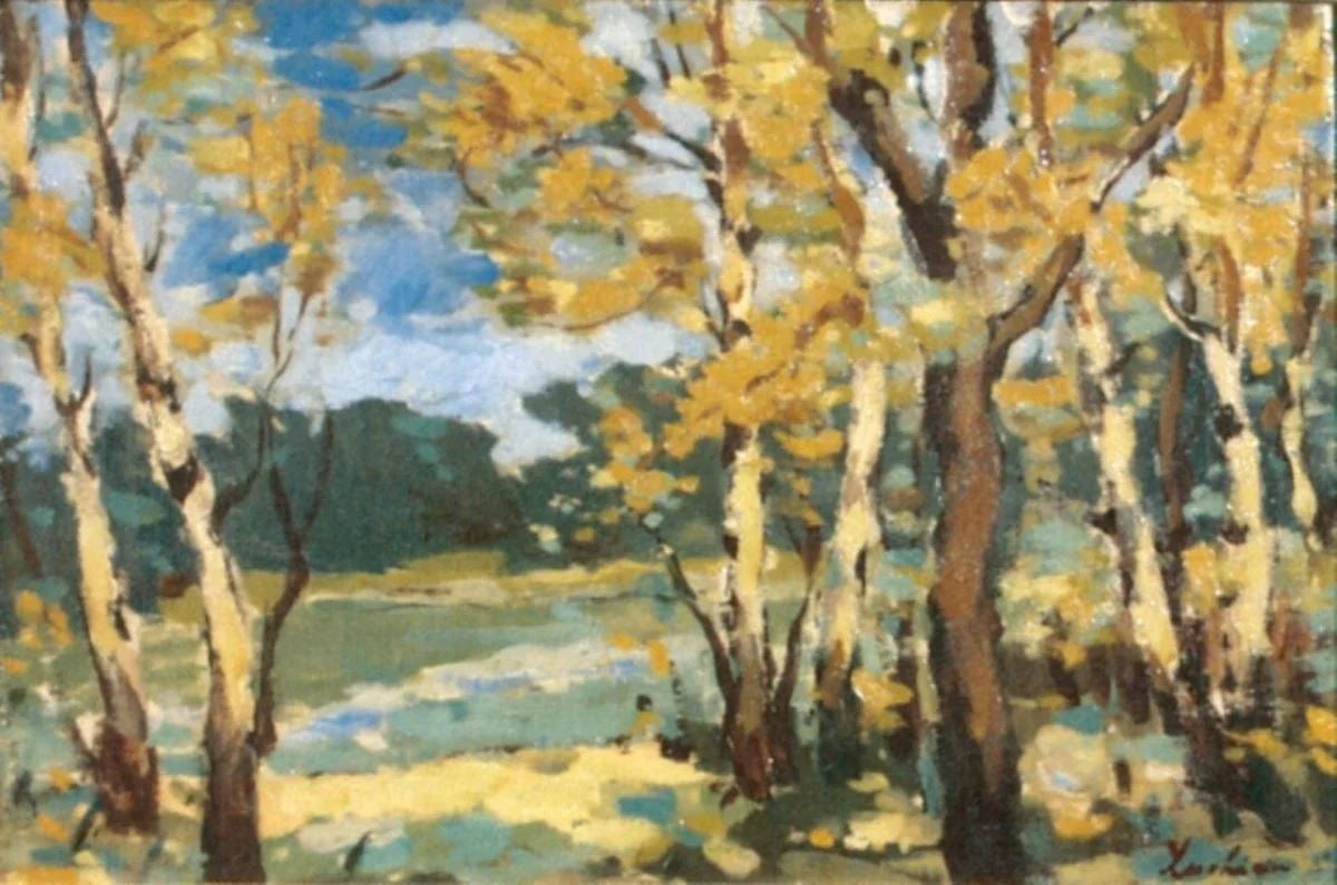 Pădure toamna, by Ștefan Luchian, unspecified