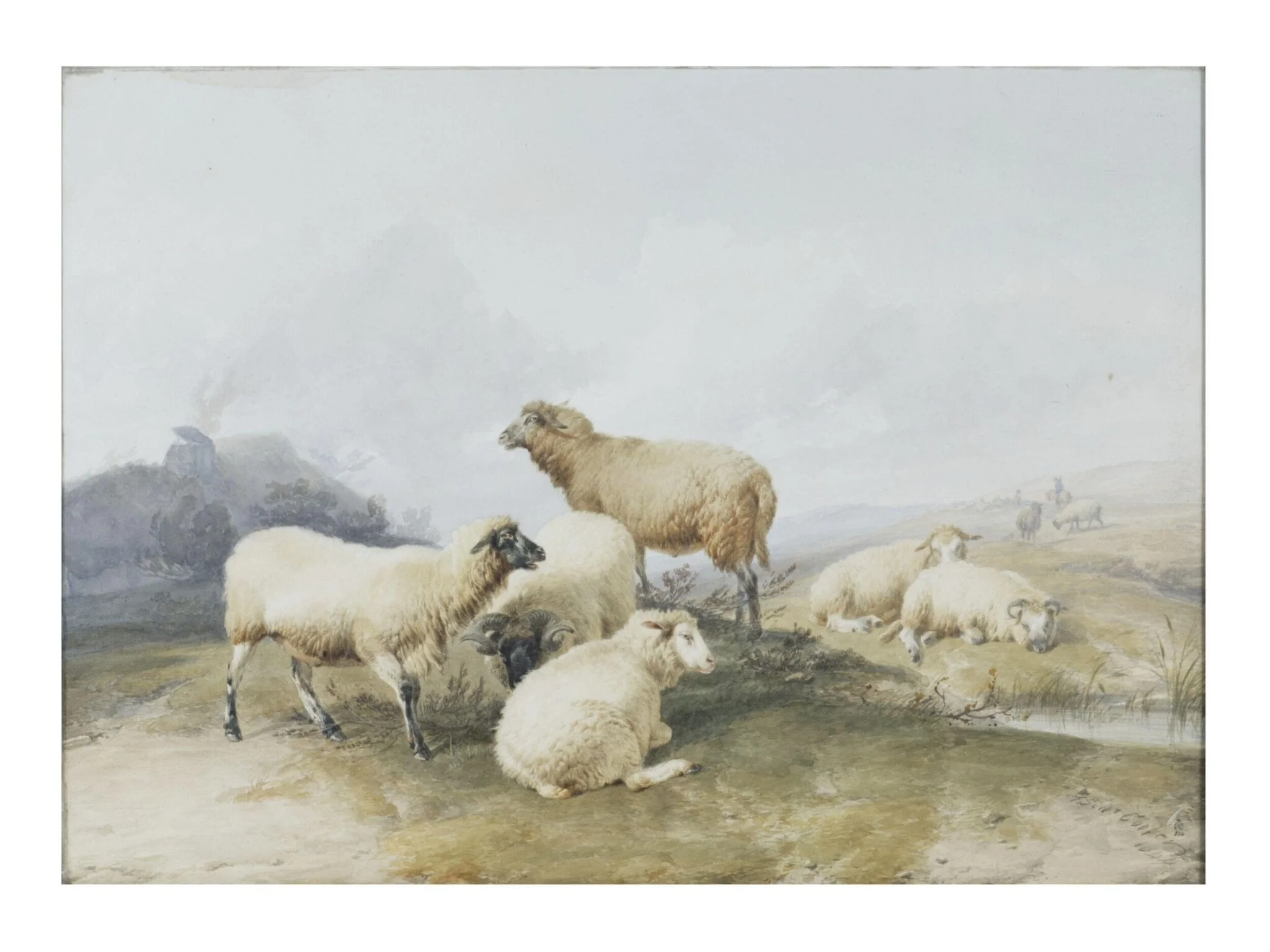 Sheep in a Landscape