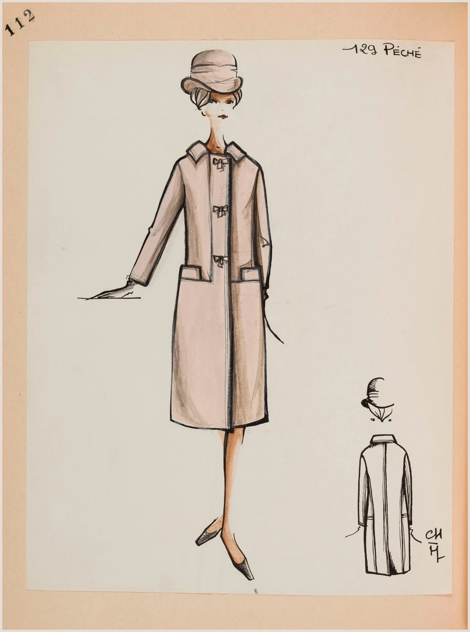 Péché, by Marie-Louise Carven, 1963