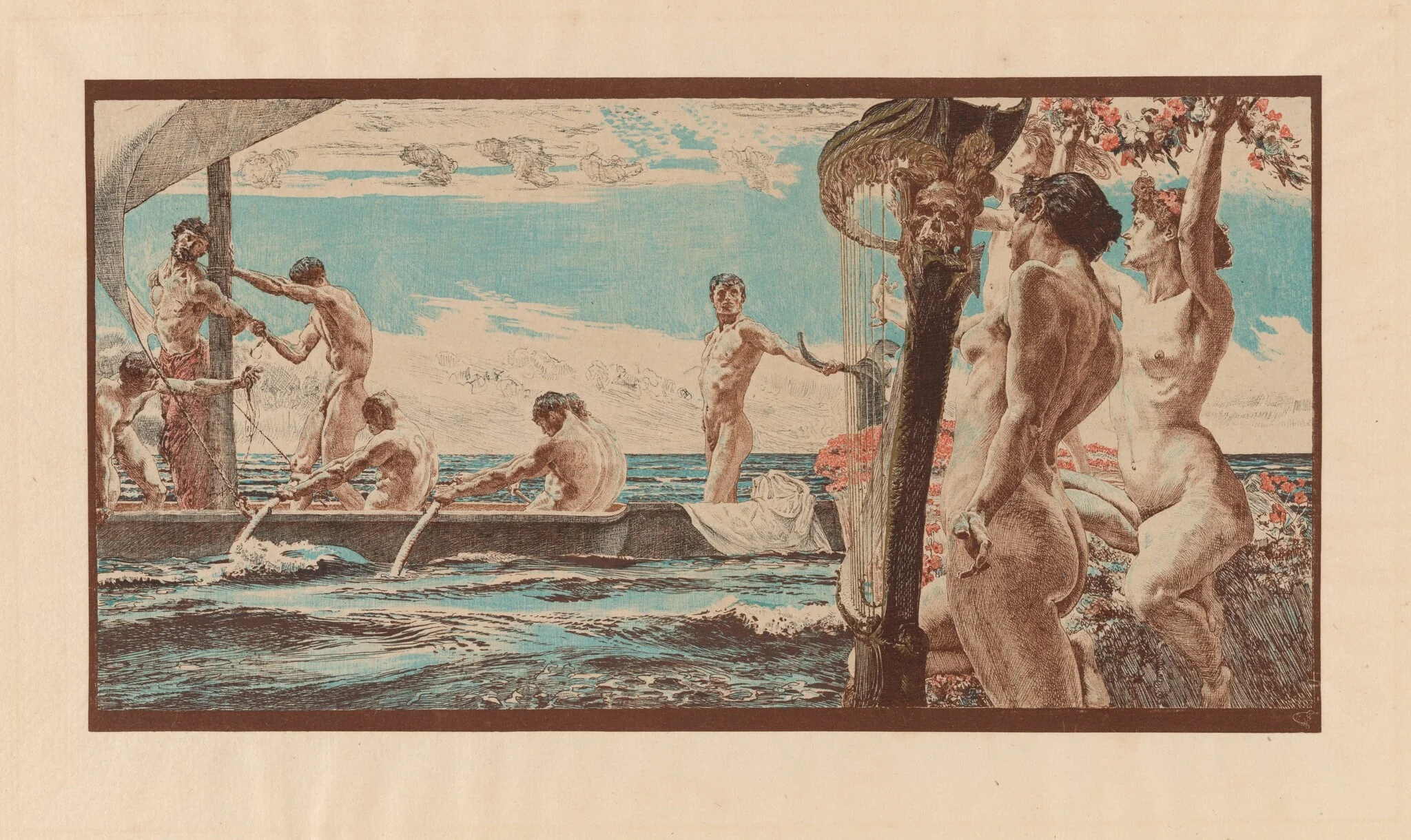 Odysseue und die Sirenen (Odysseus and the Sirens)