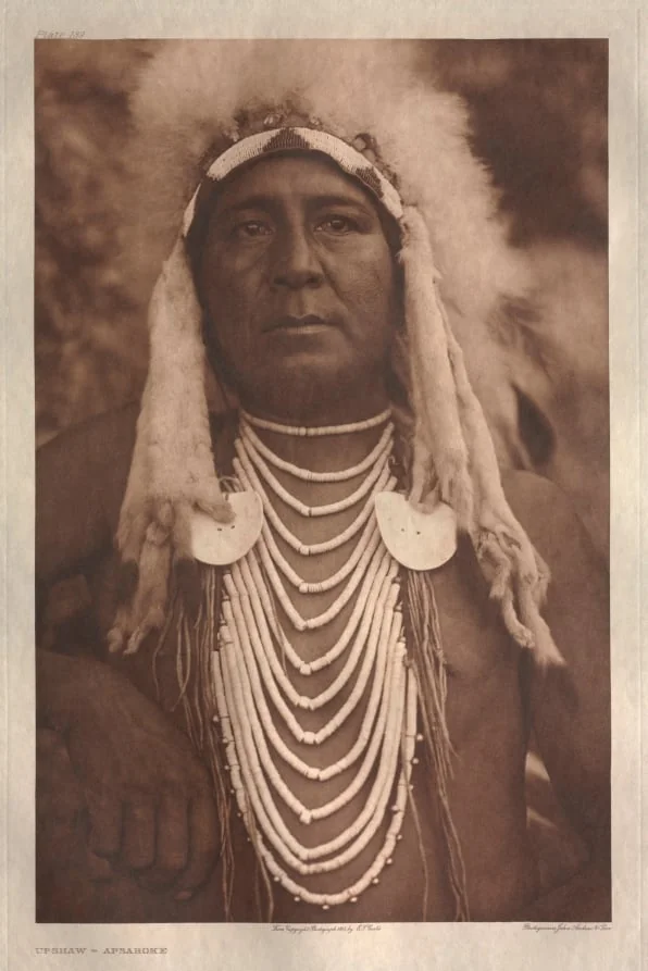 Portfolio IV, Plate 139: Upshaw--Apsaroke, by Edward S. Curtis, 1905