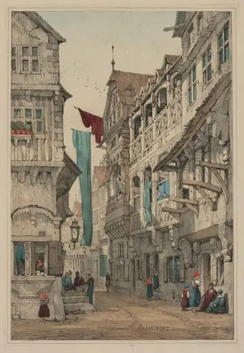 Facisimilies of Sketches made in Flanders and Germany: Sachsenhausen Francfort