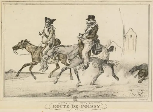 Scenes of Daily Life, Roads and Paths: Road to Poissy (Scènes de la vie quotidienne, Routes et Chemins: Route de Poissy)