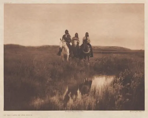 Portfolio III, Plate 95: In the Land of the Sioux