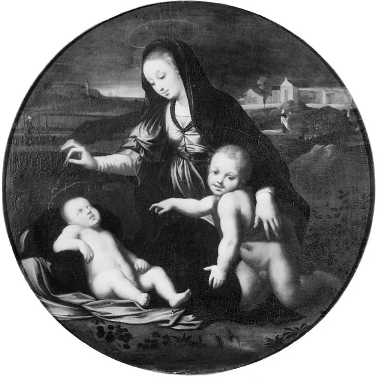 Virgin and Child with the Infant St John