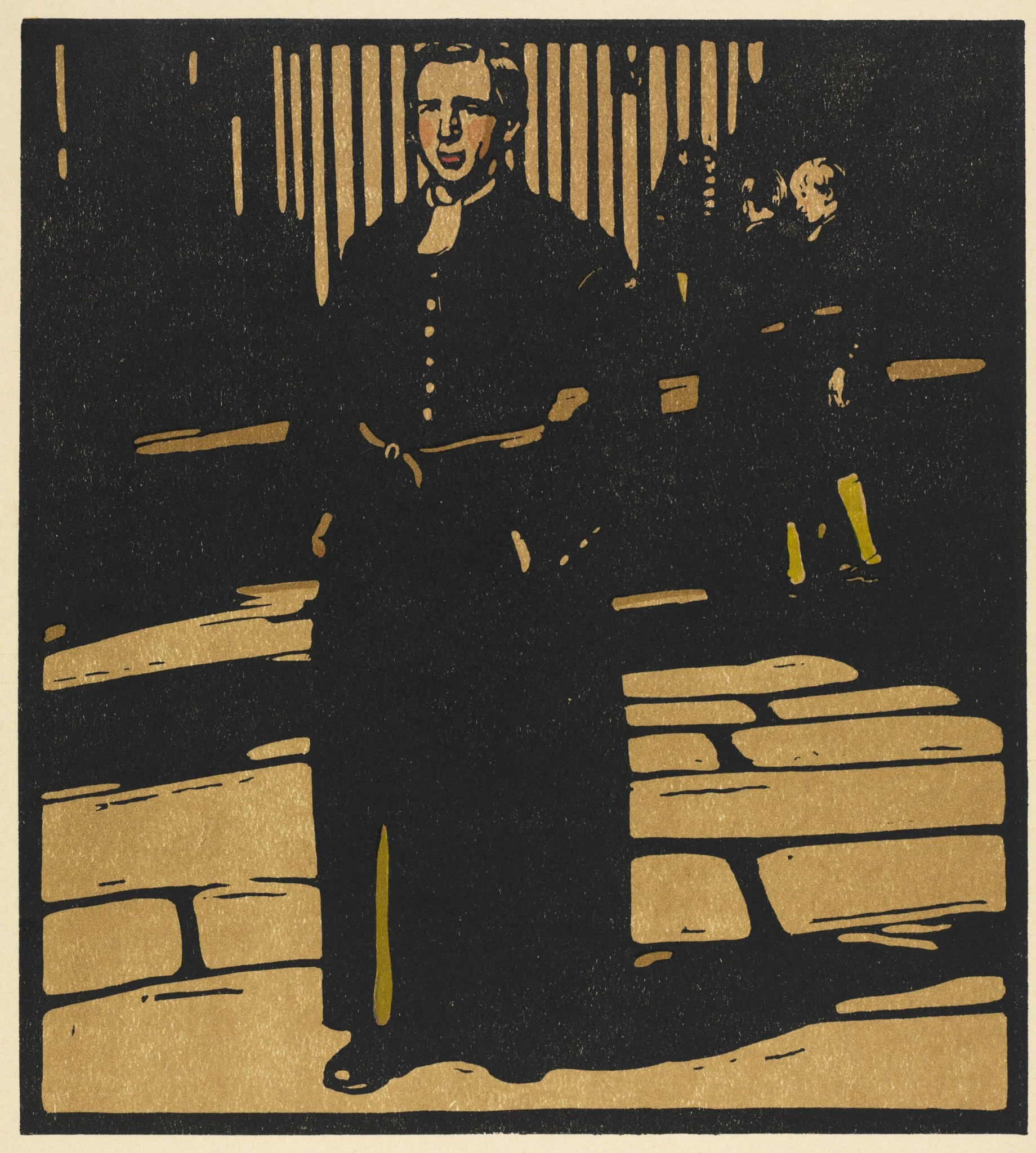 London Types: Bluecoat Boy, by William Nicholson, 1898