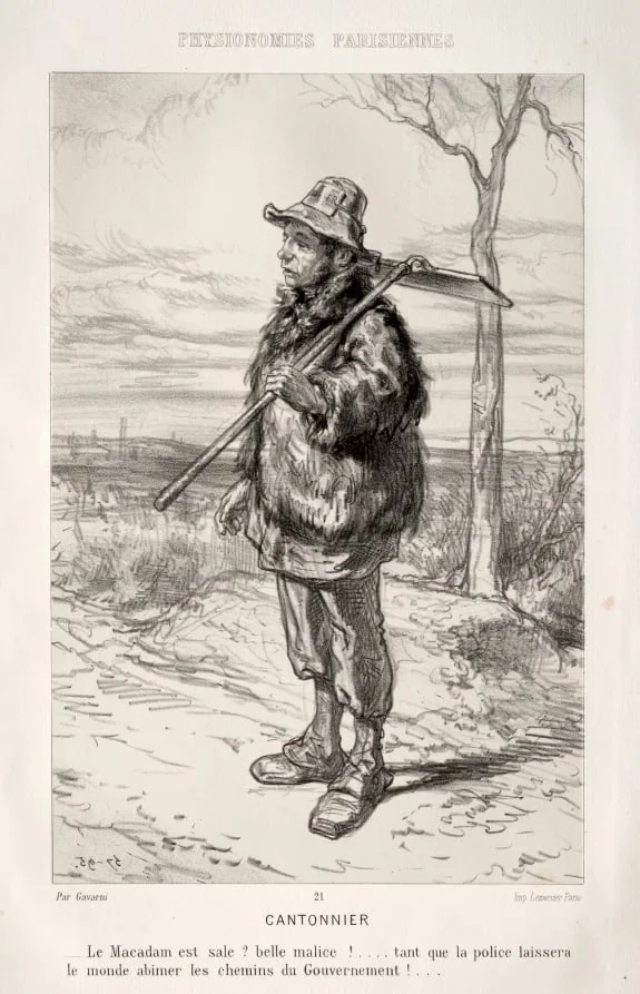 Cantonnier, by Paul Gavarni, 1857
