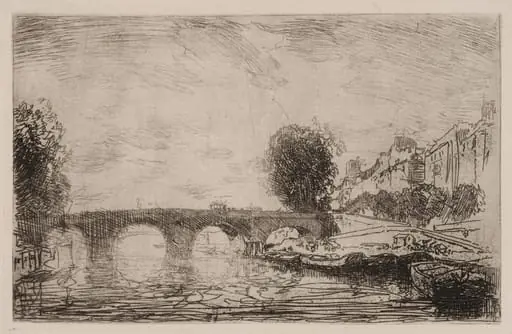 Sunset at Pont Marie